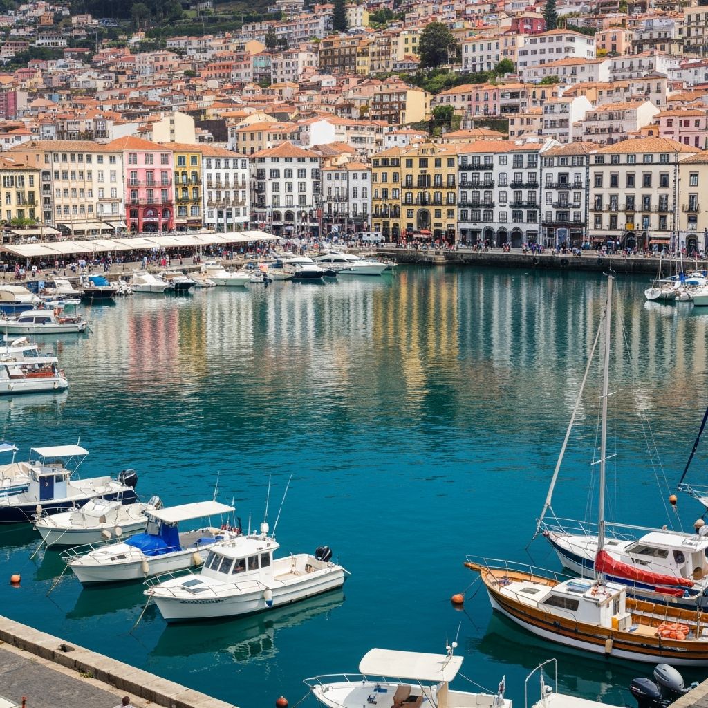 Funchal Marina - boat tour departure point